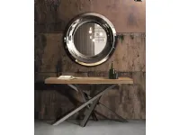 Specchio in stile design Aqua tondo OFFERTA OUTLET