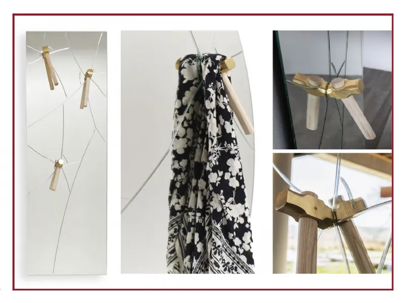 Specchio design Bastaa di Mogg scontato -20%