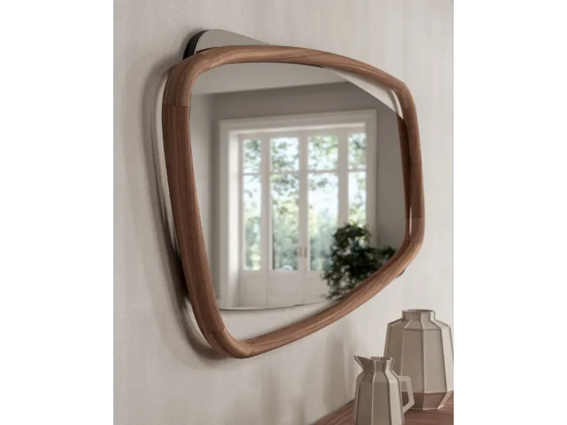 Specchio Golden wood di Ozzio in stile design SCONTATO  affrettati