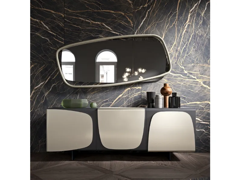 Specchio Golden wood di Ozzio in stile design SCONTATO  affrettati