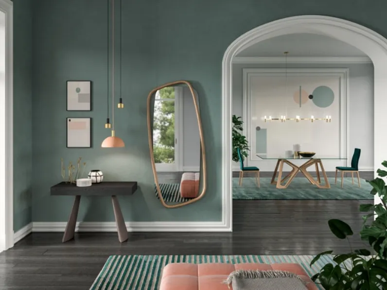 Specchio Golden wood di Ozzio in stile design SCONTATO  affrettati