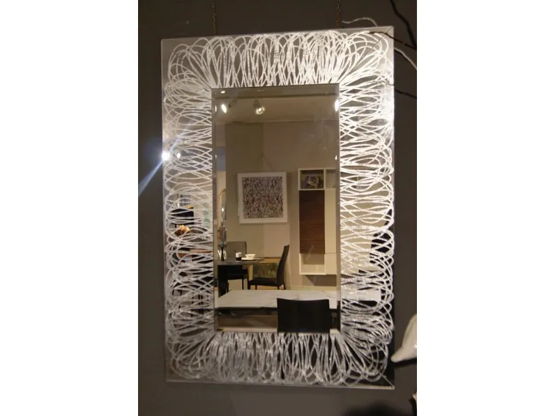 Specchio in stile moderno Specchio moderno rettangolare  OFFERTA OUTLET