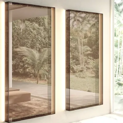 Specchio design Glass  di Lago scontato -49%