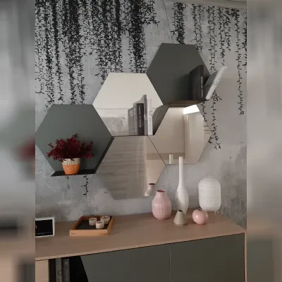Specchiera in stile moderna Icaro OFFERTA OUTLET