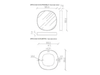 Specchio modello Lumiere di Riflessi a prezzi convenienti