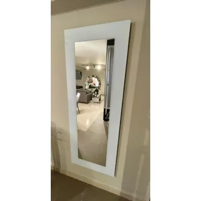 Specchio design Tonin casa toshima bianco di Tonin casa a prezzo scontato