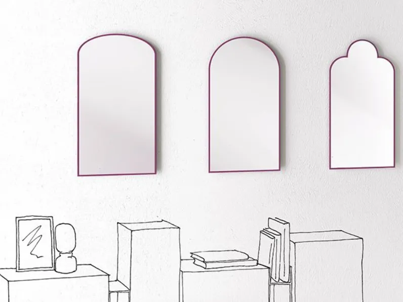 Specchio Windows di Minotti italia in stile design SCONTATO 