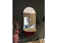 Specchio moderno Brame ovale di Mogg a prezzo Outlet