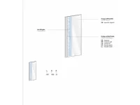 Specchio in stile moderno Maia led OFFERTA OUTLET