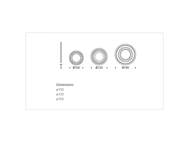 Specchio moderno Ring di Cattelan italia a prezzo scontato