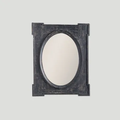 Specchio moderno Specchio cornice legno di Dialma brown in Offerta Outlet