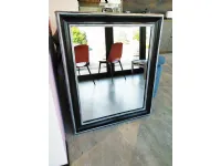 Offerta Outlet: Specchio Decor Art nero-argento moderno. Acquista ora!