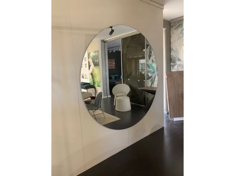 Specchio moderno Tondo  di Bontempi a prezzo Outlet