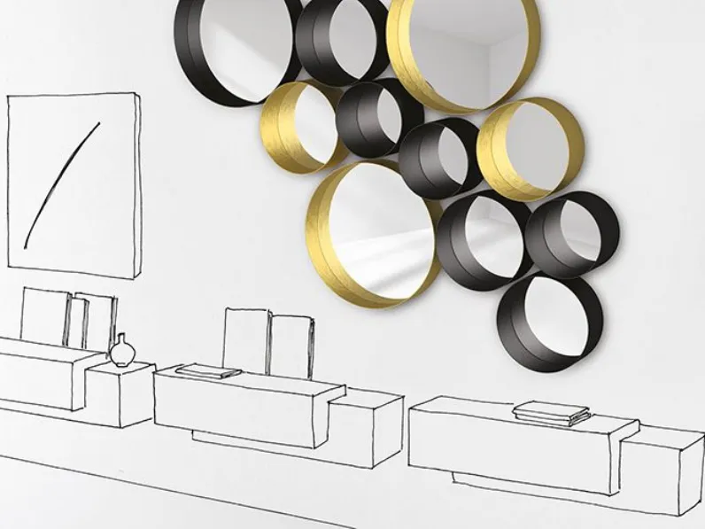Specchio Punto di Minotti italia in stile design SCONTATO  affrettati