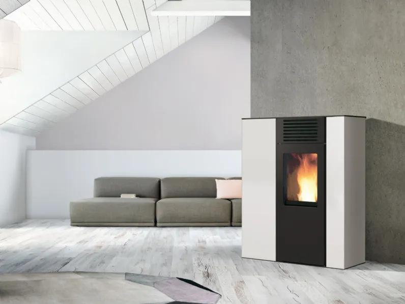 Stufa a pellet Alina aria - 8,2 kw Edilkamin in Offerta Outlet