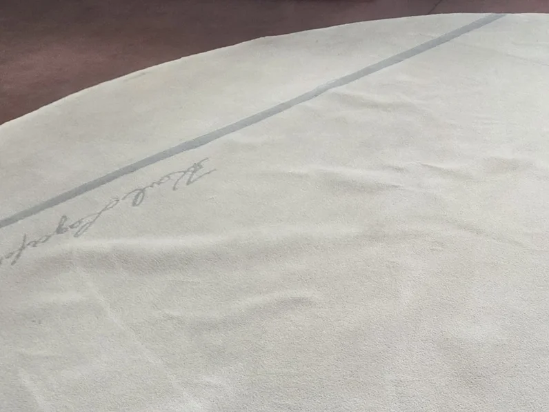 Tappeti Collezione esclusiva Tappeto Rounded Graphite Stripe