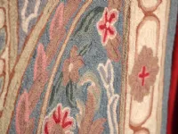 Tappeto in lana classico rettangolare Chainstich cm.140x200 di Sitap a prezzo ribassato