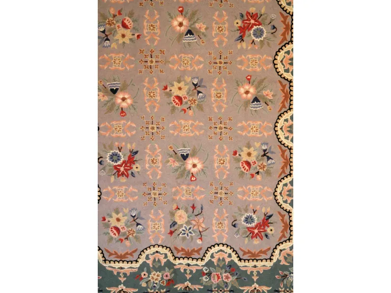 Tappeto classico rettangolare in lana Chainstich cm.140x200 di Sitap in Offerta Outlet