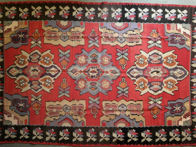 Tappeto Kilim Goldman c.220x310 di Sitap classico rettangolare in lana in offerta