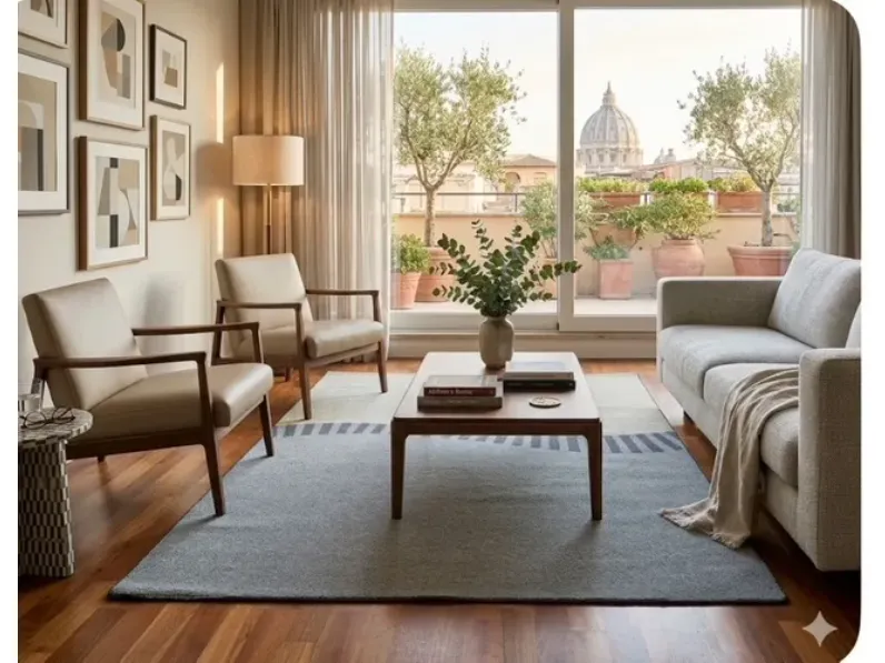 Tappeto Tappeto in lana 190x290 taki natuzzi Natuzzi OFFERTA OUTLET