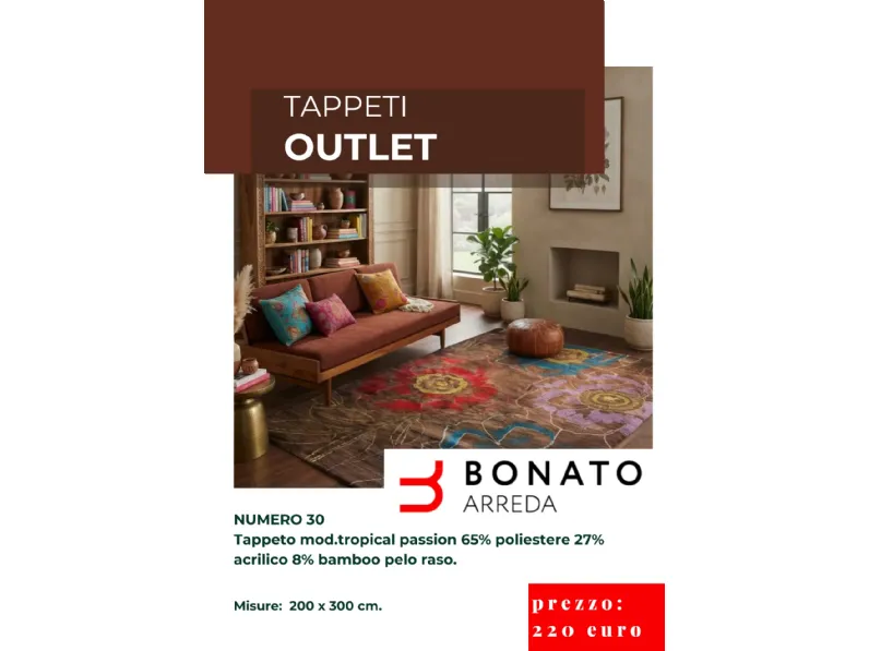 Tappeto Design modello Tappeti in fantasia con forte sconto 