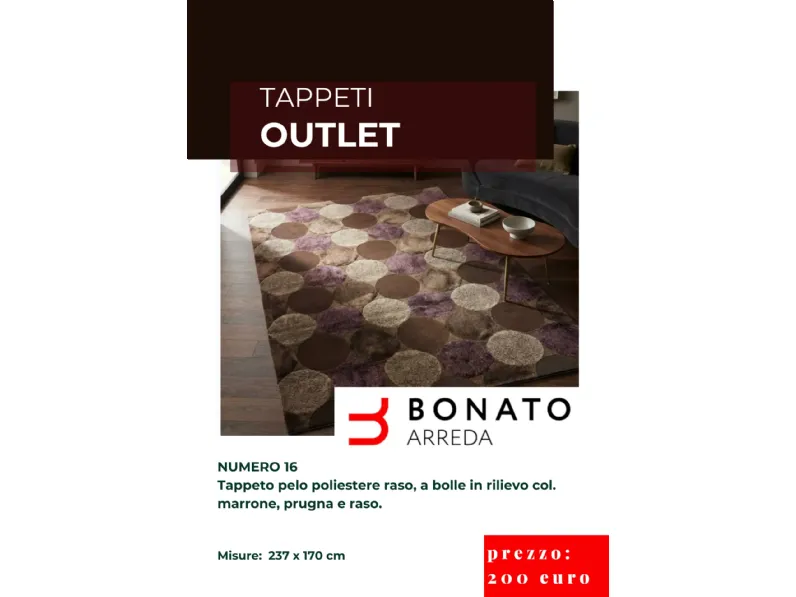 Tappeto Design modello Tappeti motivo geometrico con forte sconto 