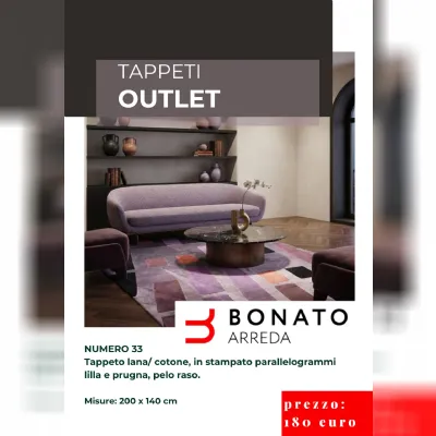 Tappeto Design modello Tappeti motivo geometrico con forte sconto 