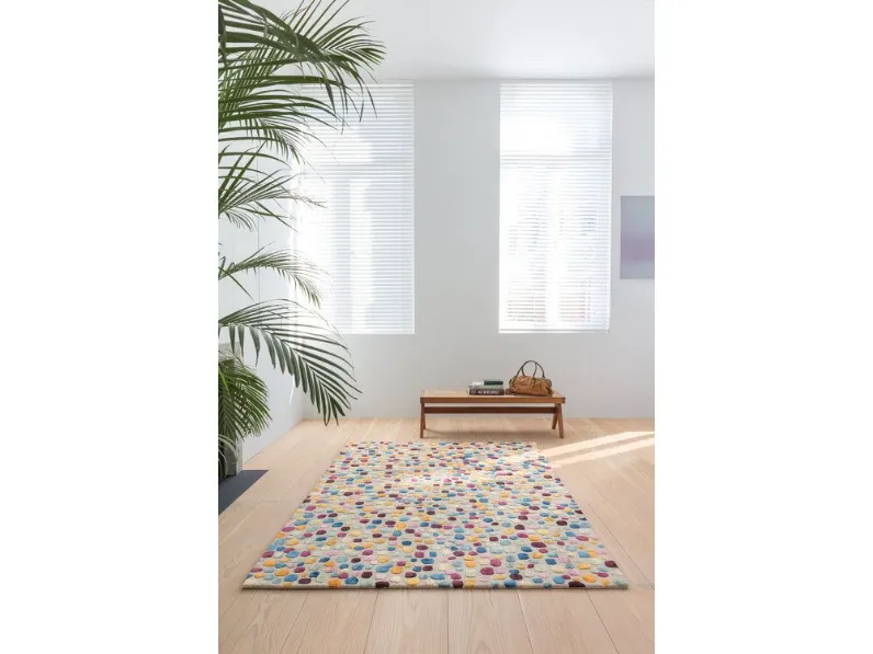 Tappeto moderno Dotted Artigianale a prezzo ribassato