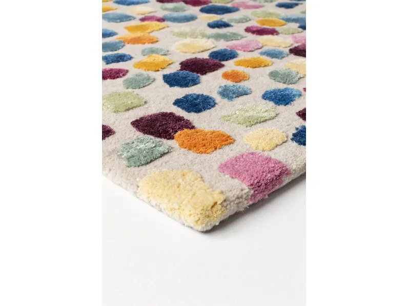 Tappeto moderno Dotted Artigianale a prezzo ribassato