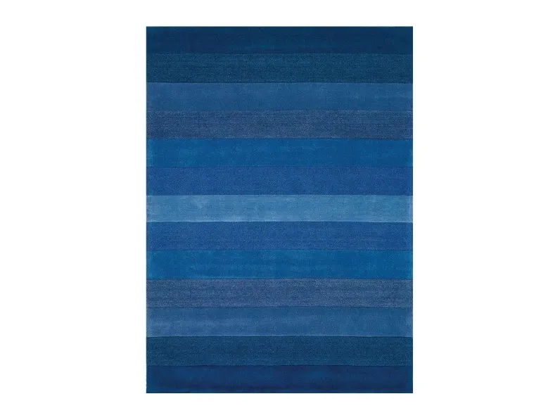 Tappeto Handloom blue Sitap a prezzo scontato. Ideale per arredare moderno! Lunghezza max 75cm.