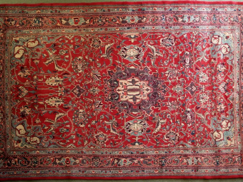 Tappeto in lana rettangolare classico Old Persia cm.125x300 di Sitap a prezzo scontato