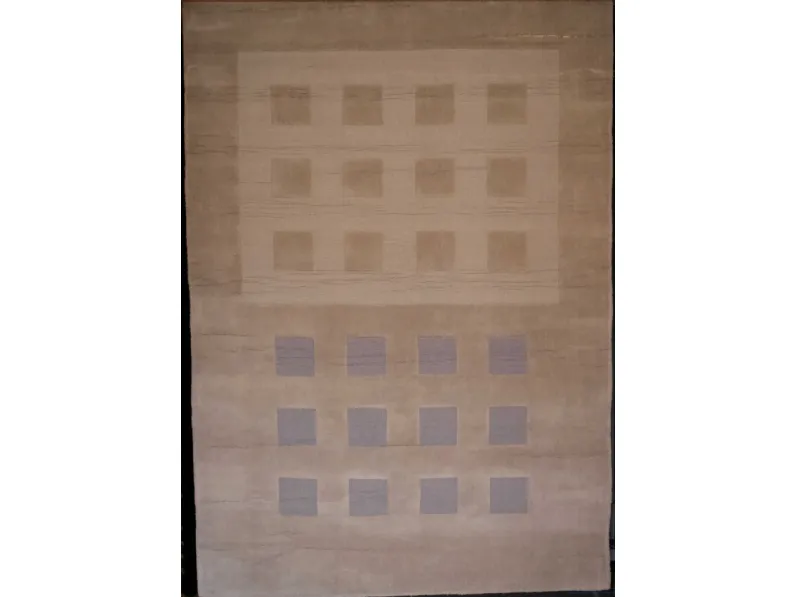 Tappeto in lana rettangolare moderno Luna cm.160x230 di Sitap Offerta Outlet