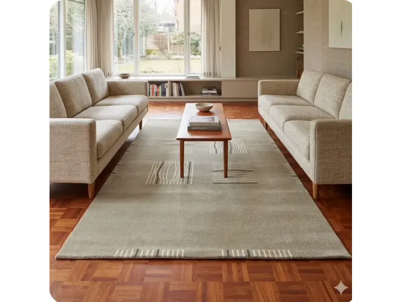 Tappeto modello Tappeto in polipropilene 170x240 knot natuzzi Natuzzi in fibra sintetica  a prezzo scontato