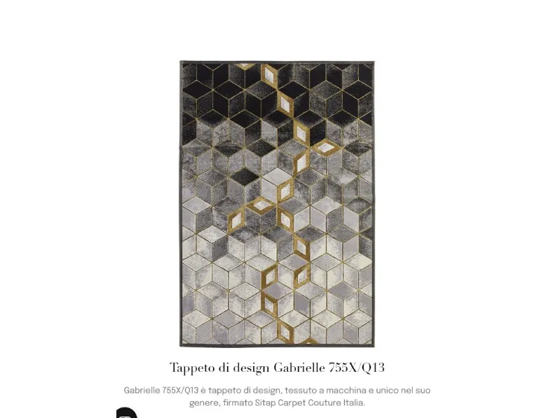 Tappeto Gabrielle Sitap a PREZZI OUTLET