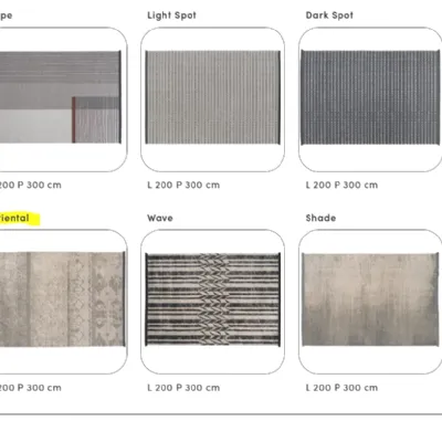 Tappeto Moderno in fibra sintetica  modello Oriental a prezzi convenienti