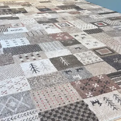 Tappeto modello Tappeto geometrico toni sabbia ecru Sitap con sconti imperdibili
