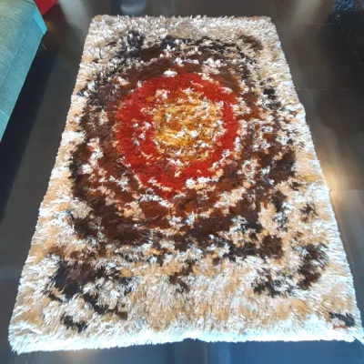 Tappeto design Tappeto vintage dal lago di venezia Artigianale a prezzo scontato