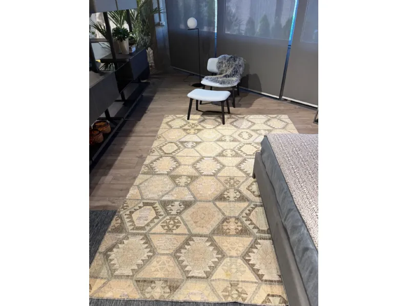 Tappeto Moderno in fibra naturale  modello Diamonds  in offerta