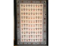 Tappeto in lana moderno rettangolare Sophia cm.180x250 di Sitap in Offerta Outlet