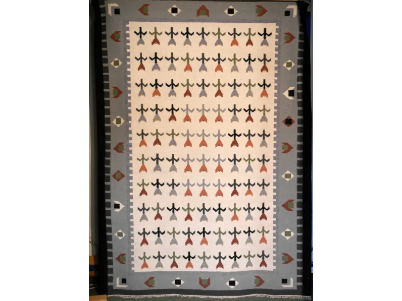 Tappeto in lana moderno rettangolare Sophia cm.180x250 di Sitap in Offerta Outlet
