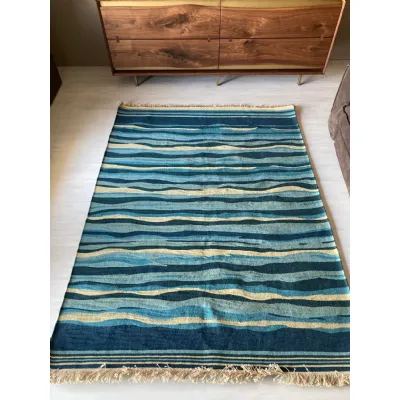 Tappeto Moderno rettangolare  modello Missoni con forte sconto