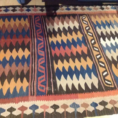 Tappeto rettangolare  modello Kilim bijar Artigianale a prezzi imbattibili
