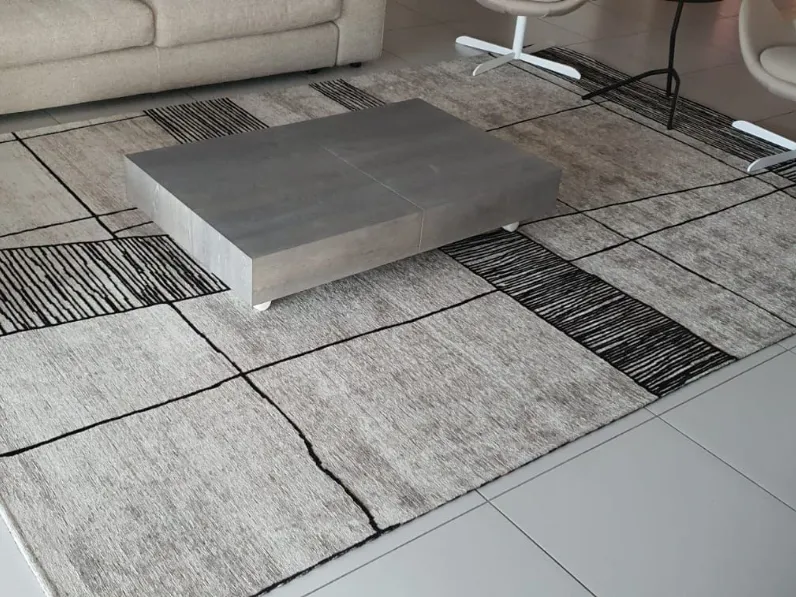 Tappeto rettangolare  in stile moderno Klee chenille Adriani e rossi a prezzo Outlet