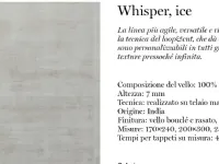 Tappeto rettangolare  in stile moderno Whisper  Abc a prezzo Outlet