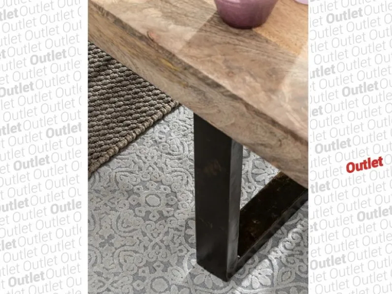 Tappeto modello  imperial grigio Bizzotto in fibra sintetica  a prezzo Outlet