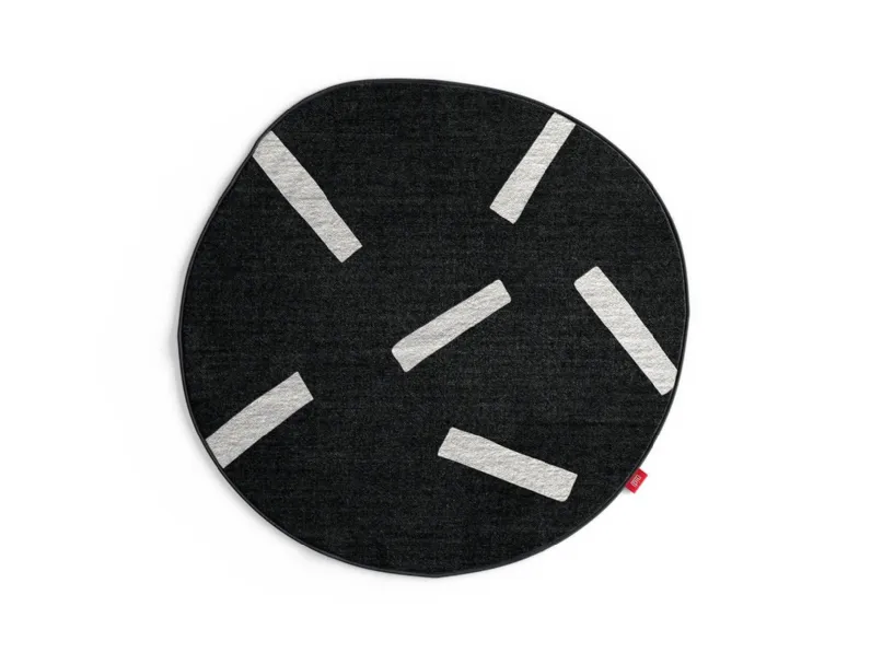 Tappeto in stile moderno Tappeto tondo planet Nidi in Offerta Outlet