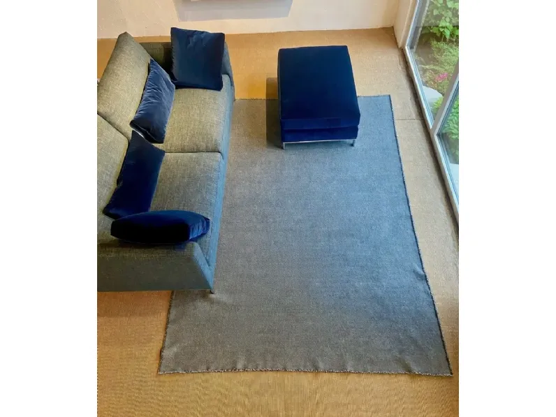 Tappeto Moderno in fibra naturale  modello Tappeto rettangolare cawo collezione society a prezzi outlet