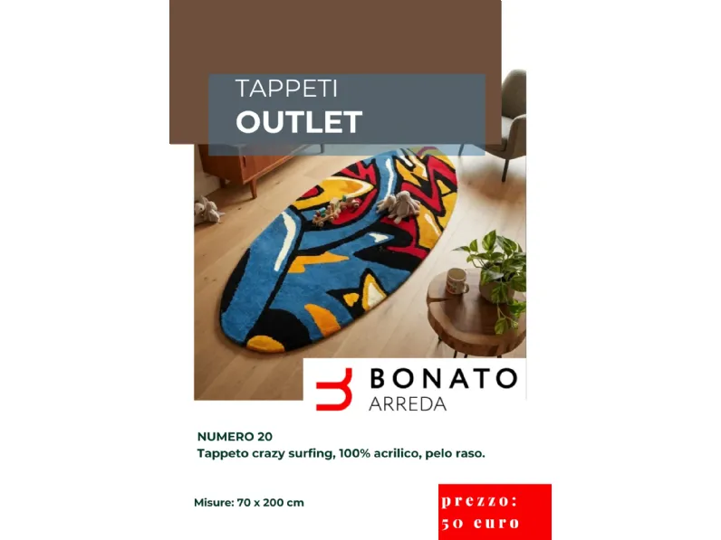 Tappeto Design modello Tappeti camerette kids a prezzi outlet 