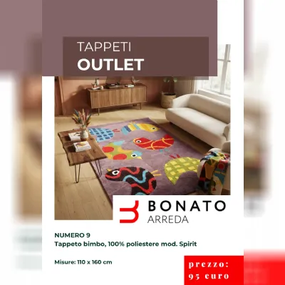 Tappeto Design modello Tappeti camerette kids a prezzi outlet 