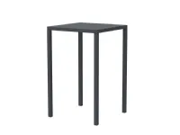 Tavolo per l'esterno modello Tavolo alto quatris 70 x 70 grigio antico - vermobil Vermobil a prezzi outlet